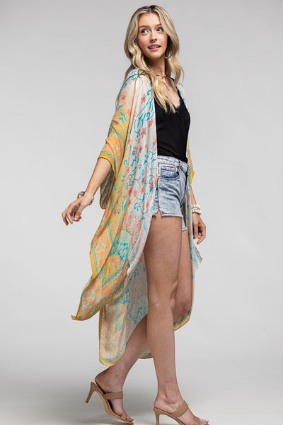 Mandala Ombre Kimono