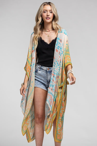 Mandala Ombre Kimono