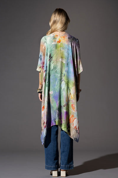 Kyoto Watercolor Floral Kimono