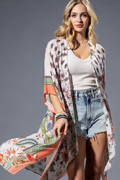 Bellflower Boho Kimono