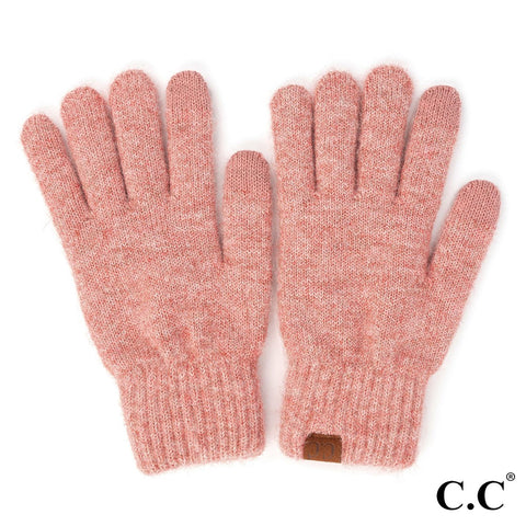 Heather Bubble Berry C.C. Smart Touch Gloves