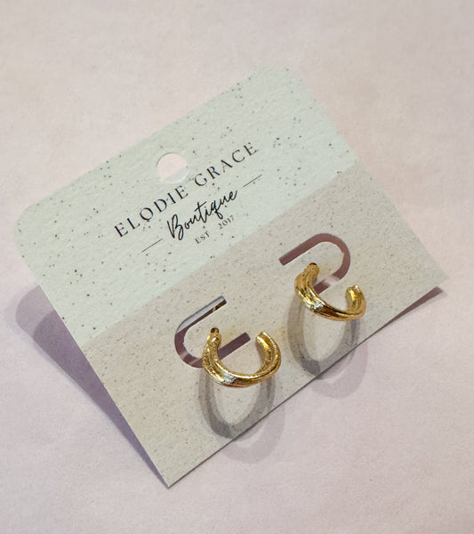 Kellie Gold Hoops
