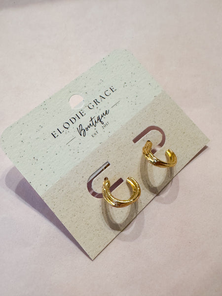 Kellie Gold Hoops
