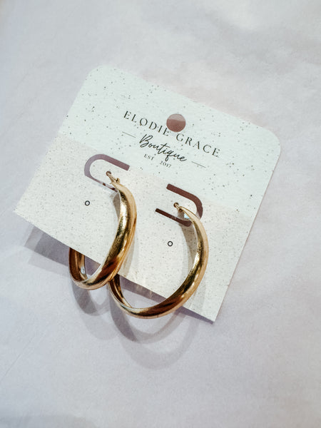 Abigail Gold Hoops