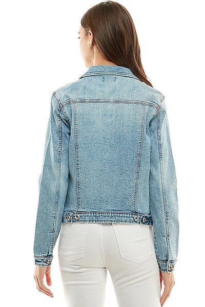 Arlet Light Wash Denim Jacket