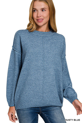 Dusty Blue Charlie Sweater