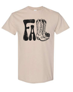 Fall Boots Tee