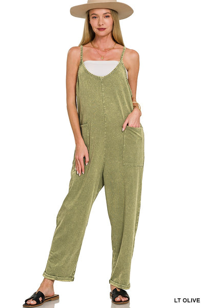 Wren Light Olive Jumpsuit