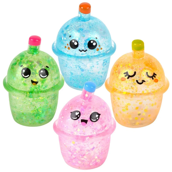 Glitter Milk Tea Squishy