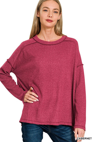 Linnie Cabernet Hacci Top
