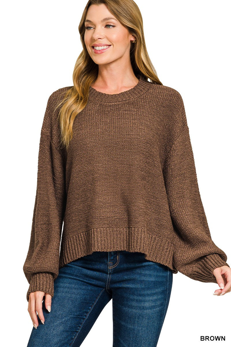 Shayla Brown Sweater
