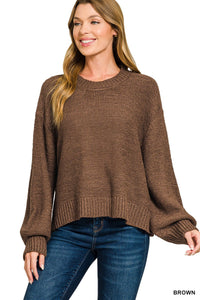 Shayla Brown Sweater