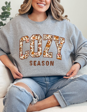 Floral Cozy Sweatshirt