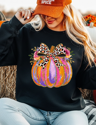 Preppy Pumpkin Sweatshirt