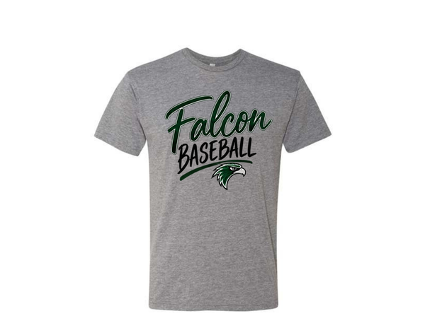 Adult Unisex Next Level Falcon Baseball Tee