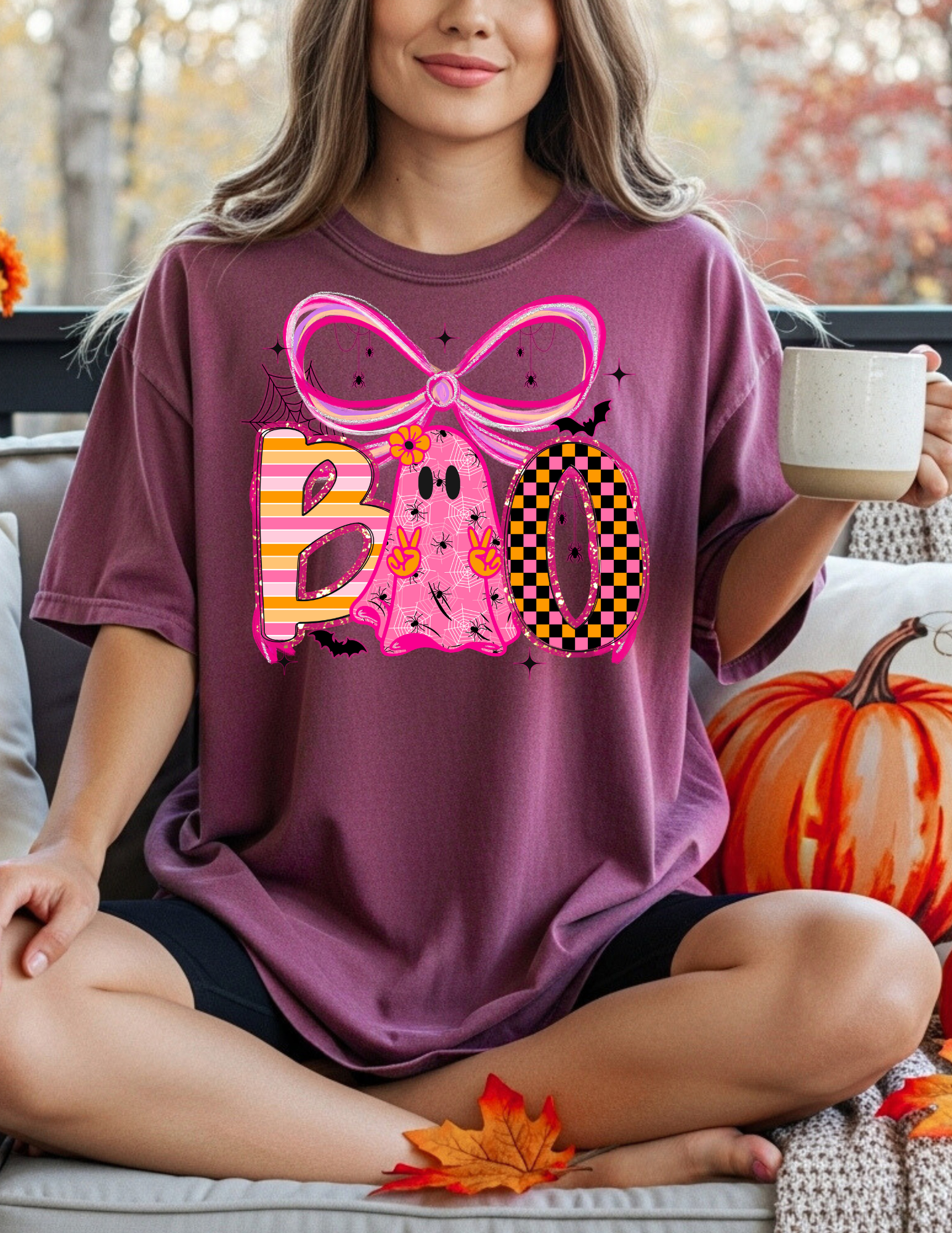 Preppy Boo Bow Tee