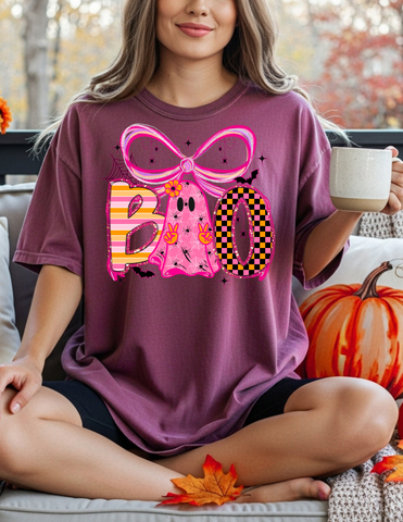 Preppy Boo Bow Tee