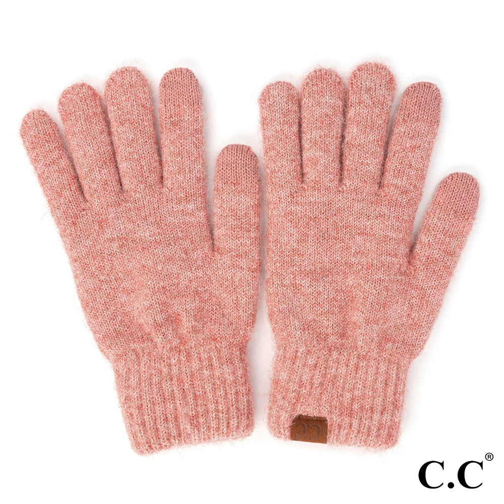 Heather Bubble Berry C.C. Smart Touch Gloves