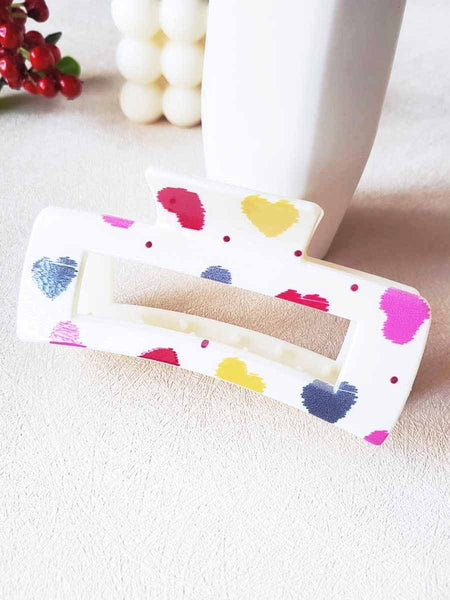 Valentine Design Hair Claw