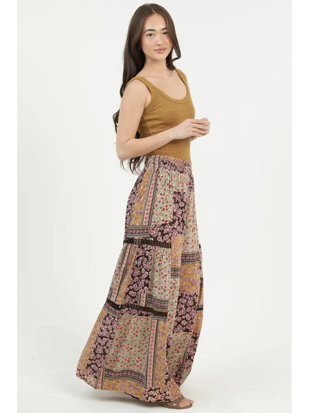 Lea Multiprint Boho Pants