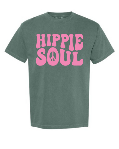 Pink & Blue Spruce Hippie Soul Tee