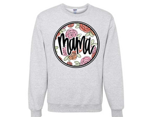 Floral Mama Sweatshirt