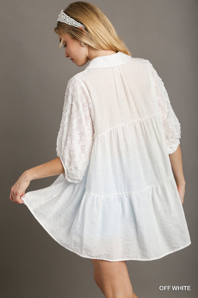 Off White Baby Dull Tunic Dress