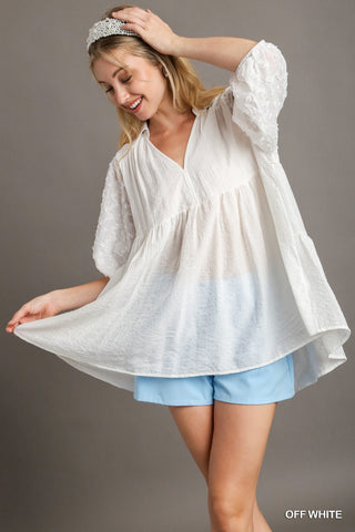 Off White Baby Dull Tunic Dress