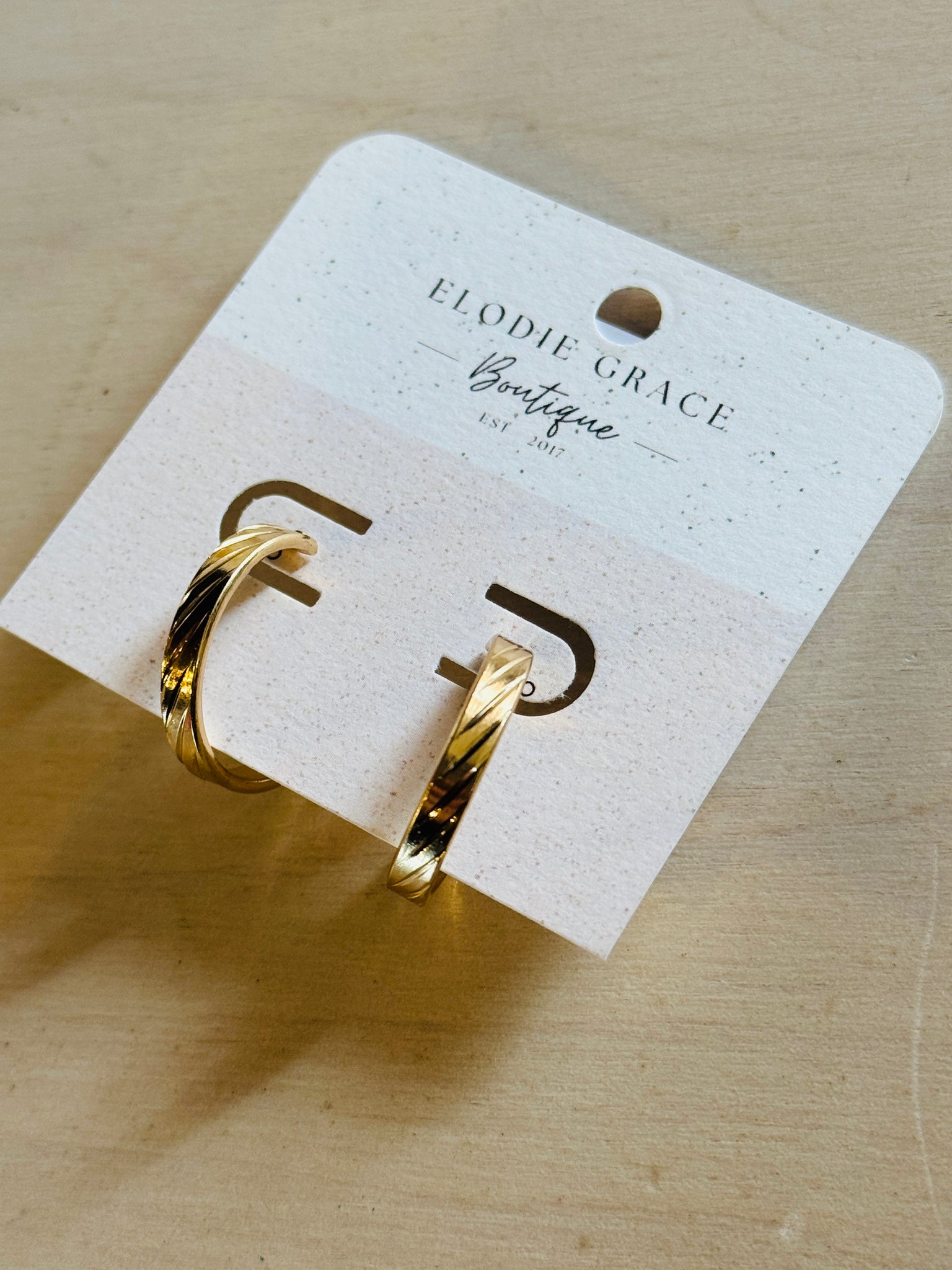 Dorothy Gold Hoops