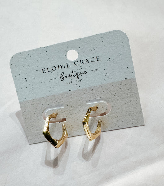 Melanie Gold Hoops