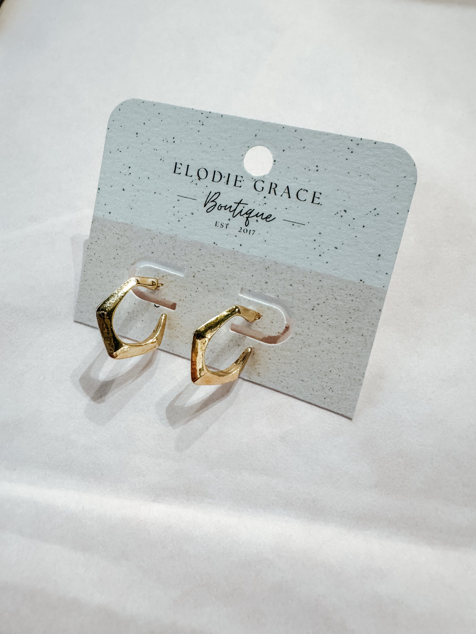 Melanie Gold Hoops