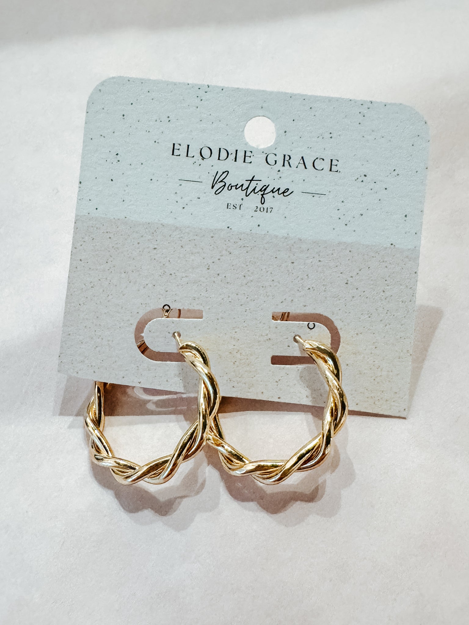 Adeline Gold Hoops