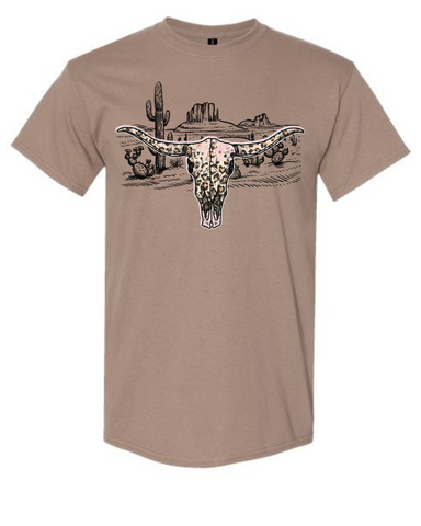 Western Skull Desert Tee