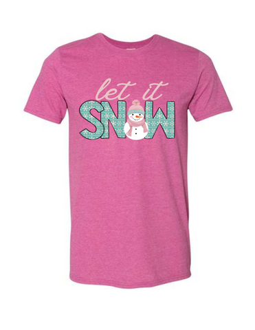 Let It Snow Berry Tee