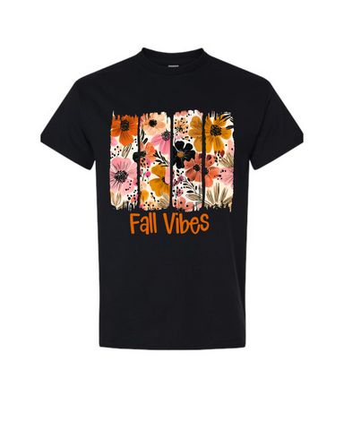 Fall Vibes Floral Tee