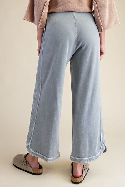 Faded Denim Mineral Wash Pants