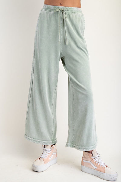 Sage Mineral Wash Pants